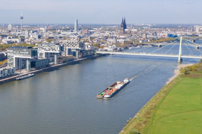 Heatwave impacting inland shipping capacity on the Rhine