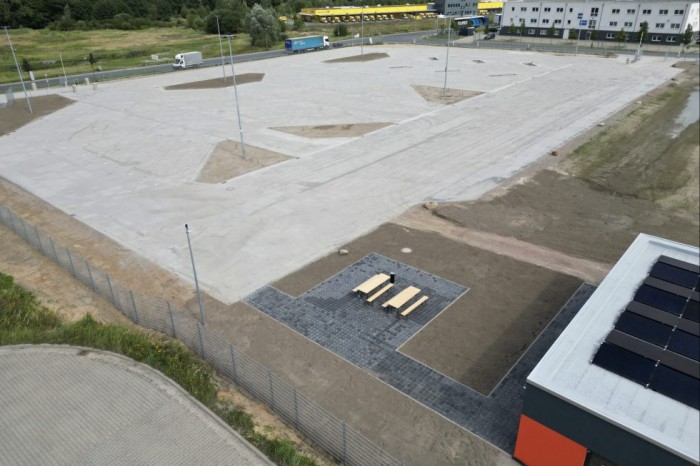 New safe lorry park in Germany offers 42 HGV places and two tables for ‘outdoor relaxation’