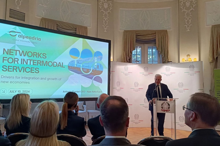 Italy-Serbia intermodal corridor project launched