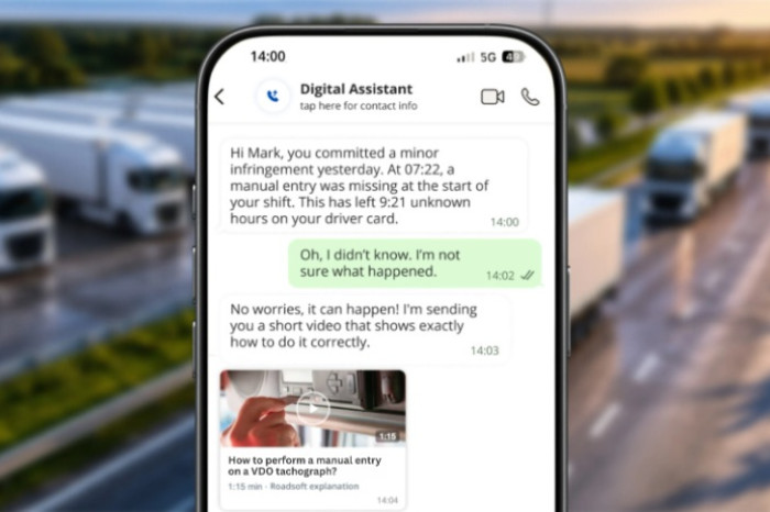 Automatic driver follow-up, inspection-ready tachograph compliance: what Roadsoft’s AI is giving UK hauliers in 2026