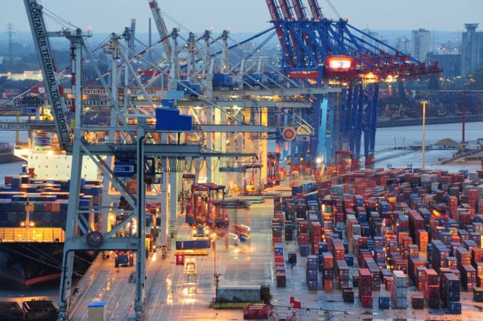 48-hour strike grips German ports, with rail disruption already spreading